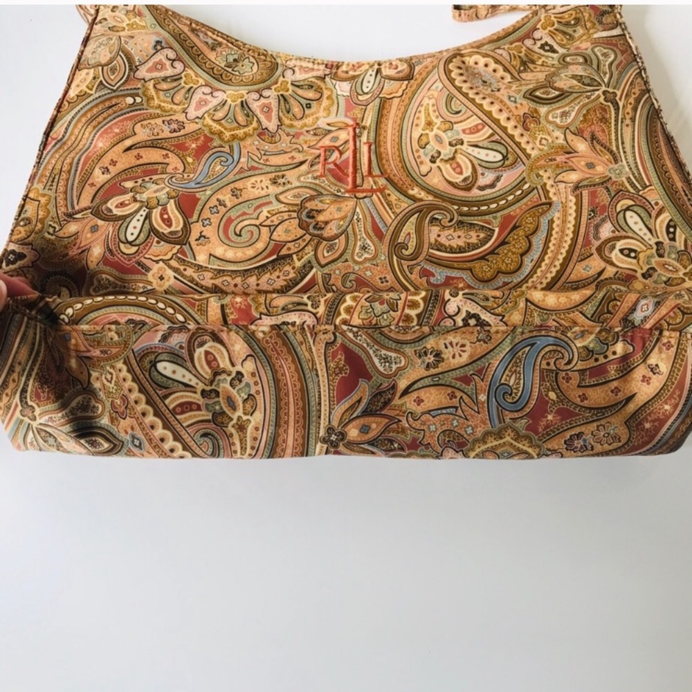 Ralph Lauren paisley shoulder bag - Picture 6 of 12